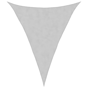 Sun Shade Sail Light Grey 3X4X4 M 100% Polyester Oxford