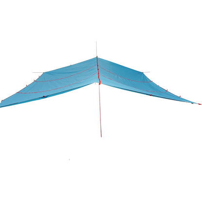 Camping Tarp Blue 420X440 Cm Waterproof