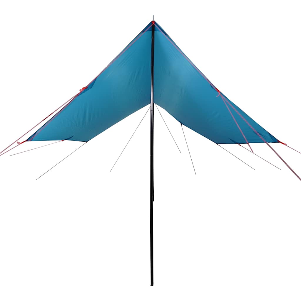 Camping Tarp Blue 460X305X210 Cm Waterproof