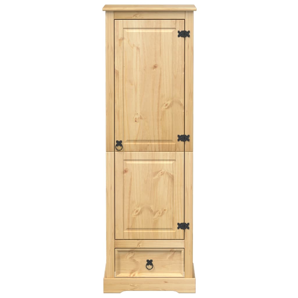 Wardrobe Corona 55X50X170 Cm Solid Wood Pine