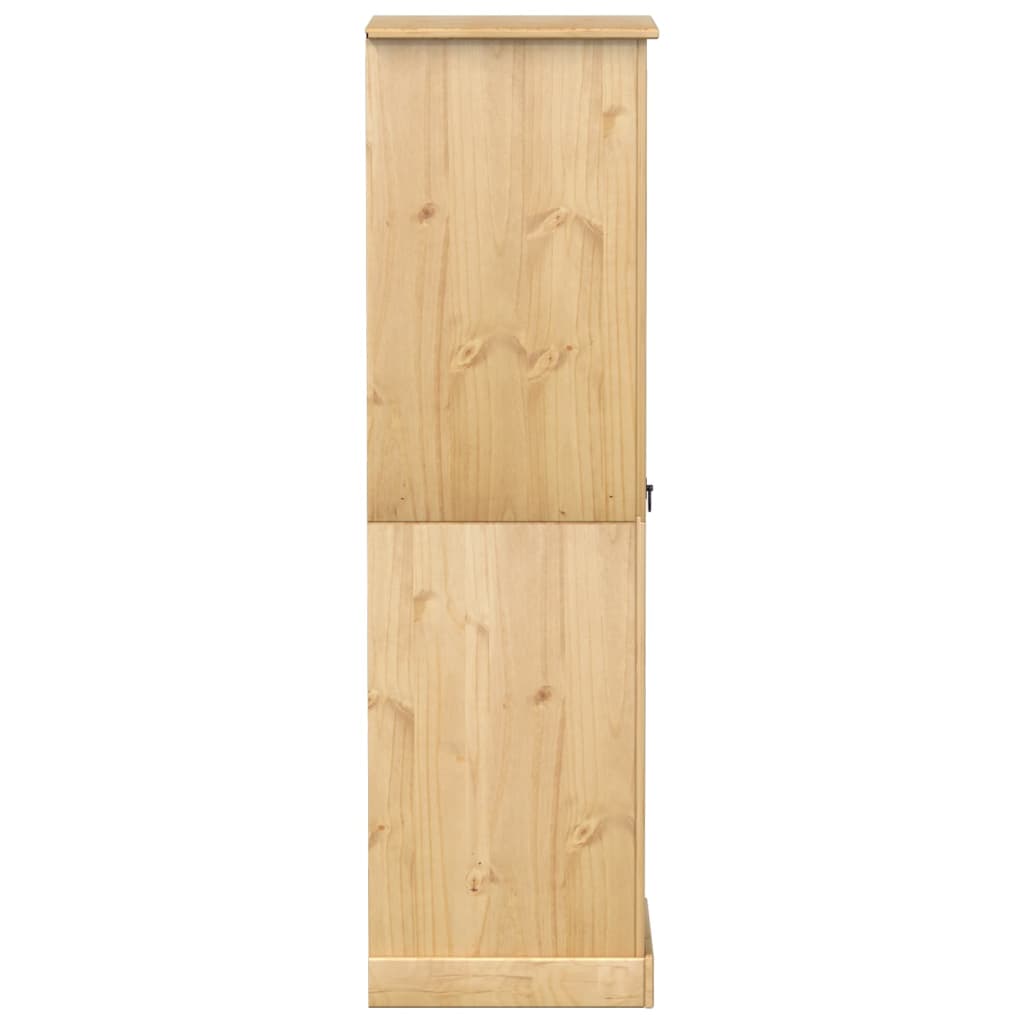 Wardrobe Corona 55X50X170 Cm Solid Wood Pine