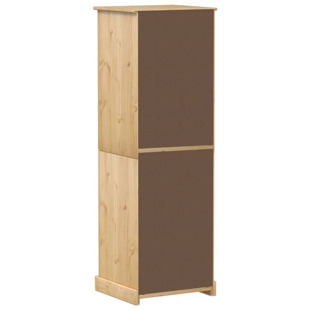 Wardrobe Corona 55X50X170 Cm Solid Wood Pine