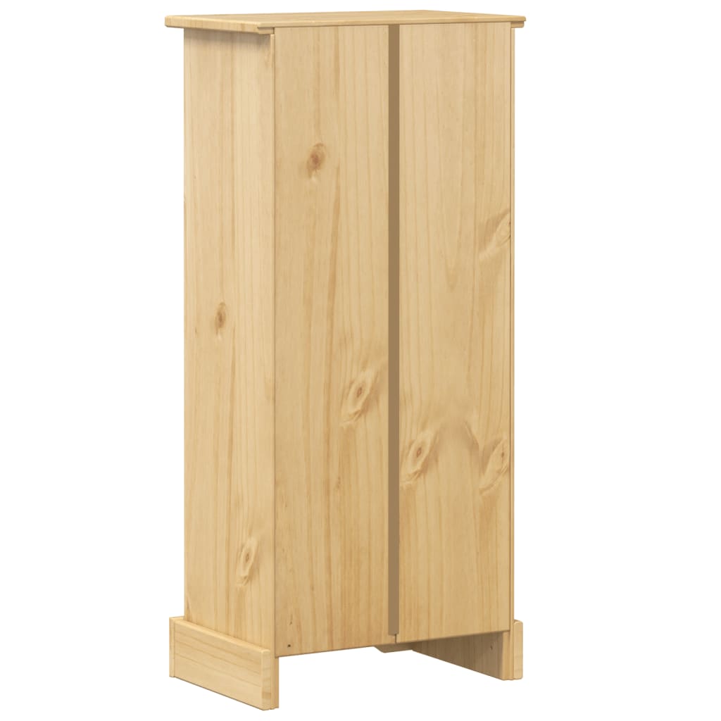 Bookcase Corona 46X29X100 Cm Solid Wood Pine