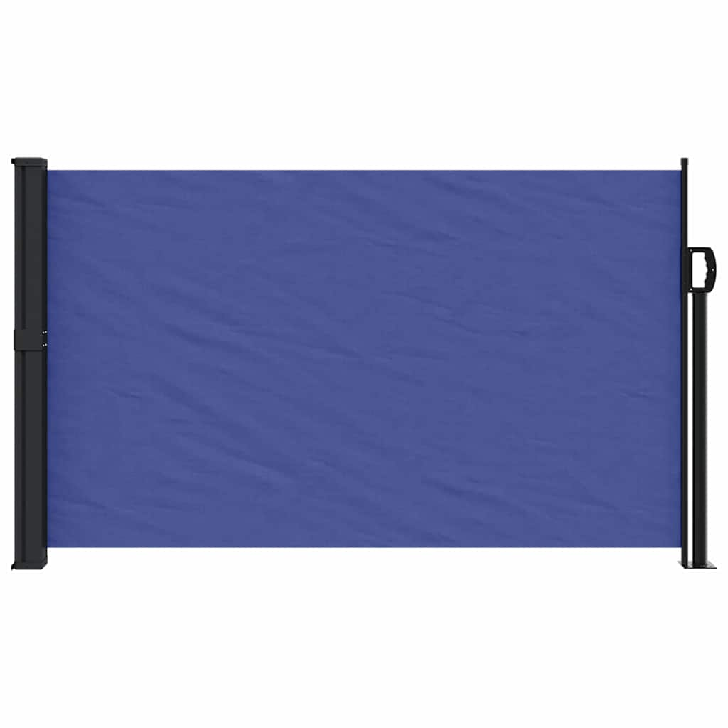 Retractable Side Awning Blue 117X300 Cm