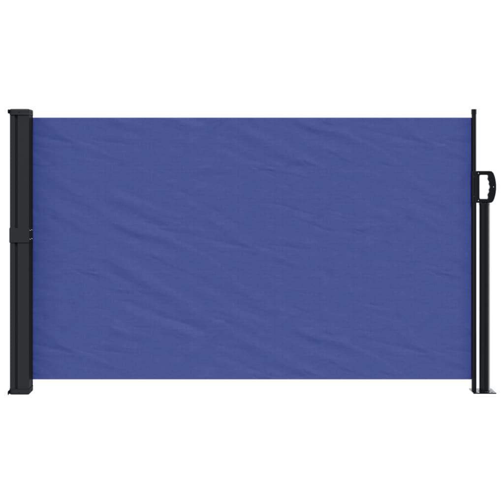 Retractable Side Awning Blue 120X600 Cm