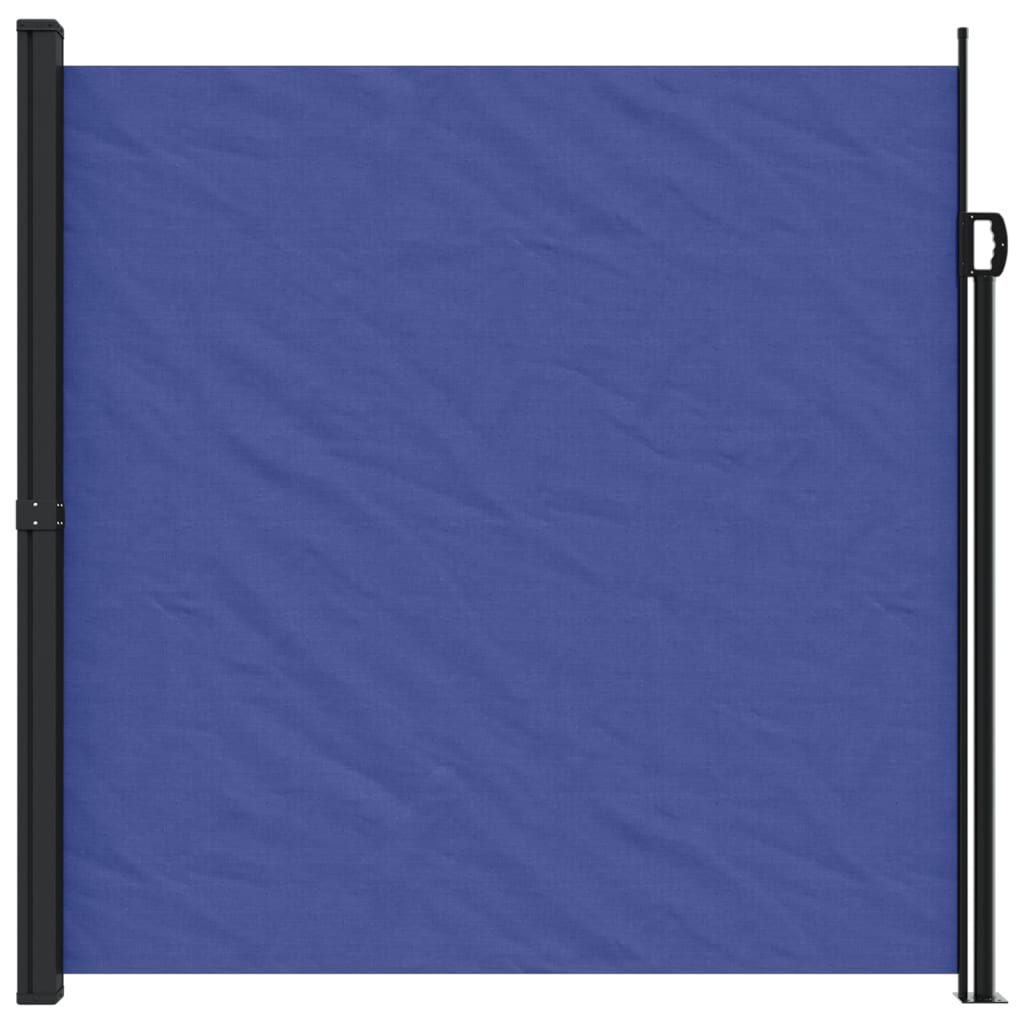 Retractable Side Awning Blue 200X600 Cm