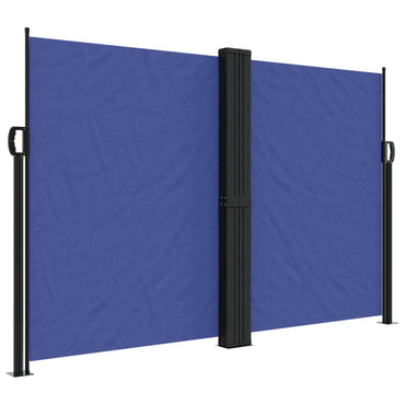 Retractable Side Awning Blue 160X1000 Cm