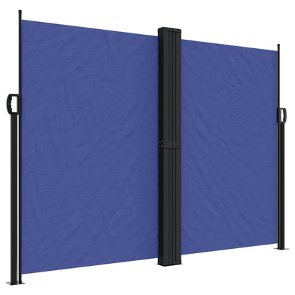 Retractable Side Awning Blue 180X1000 Cm