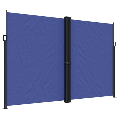 Retractable Side Awning Blue 220X1200 Cm