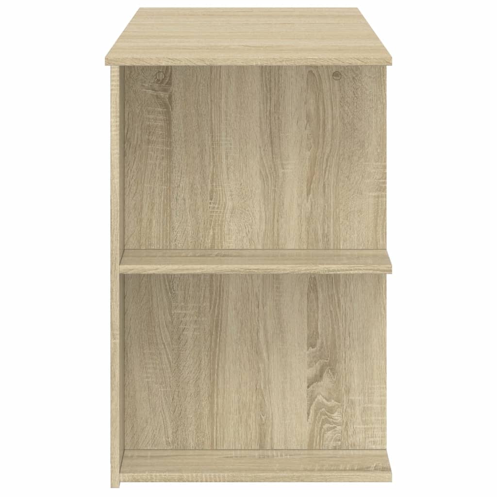 Desk Sonoma Oak 140X50X75 Cm Engineered Wood