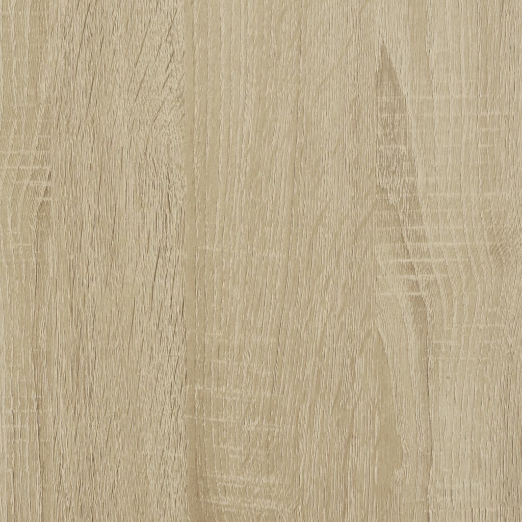 Desk Sonoma Oak 140X50X75 Cm Engineered Wood