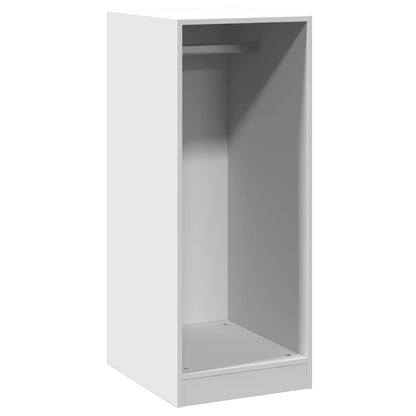 Wardrobe White 48X41X102 Cm Engineered Wood