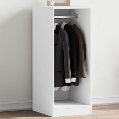 Wardrobe White 48X41X102 Cm Engineered Wood