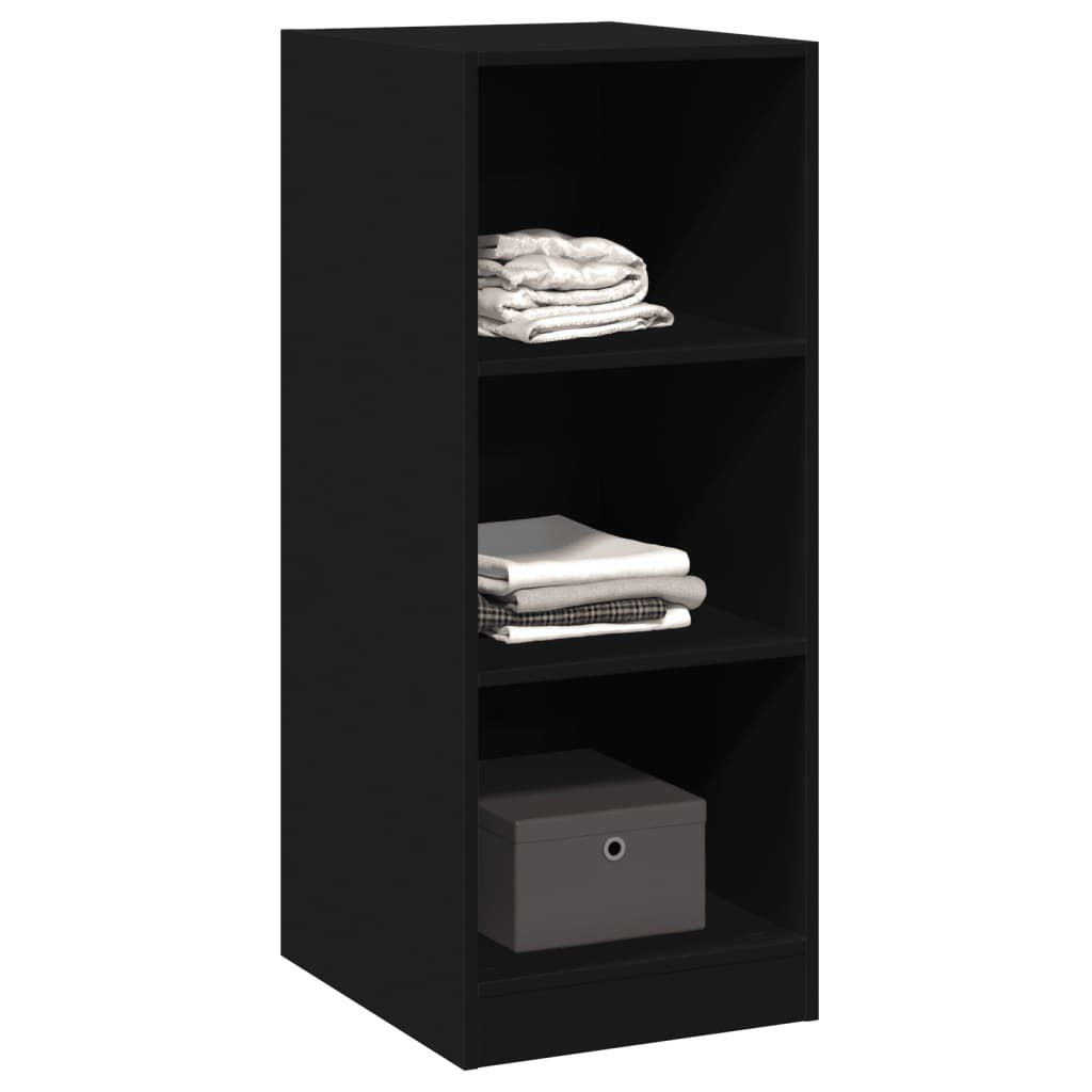 Wardrobe Black 48X41X102 Cm Engineered Wood