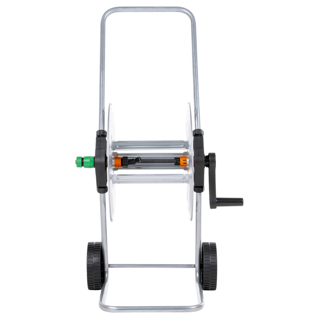 Hose Reel Cart For 50 M 1/2" Or 35 M 3/4" Hose Steel