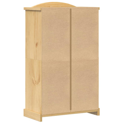 Wardrobe Corona 101X52X170 Cm Solid Wood Pine