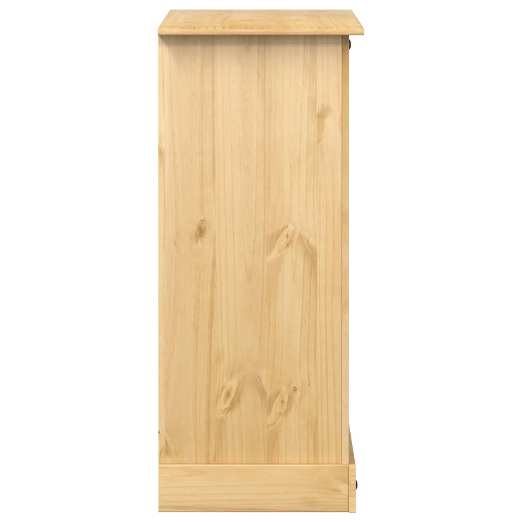 Chest Of Drawers Corona 92X48X114 Cm Solid Wood Pine