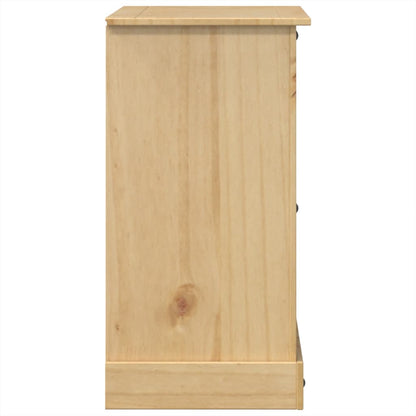 Chest Of Drawers Corona 112X48X91 Cm Solid Wood Pine