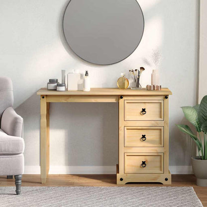 Dressing Table Corona 110X50X75 Cm Solid Wood Pine