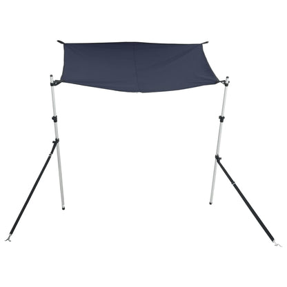 T-Top Shade Extension Set Blue 170X170X(113-182.5) Cm