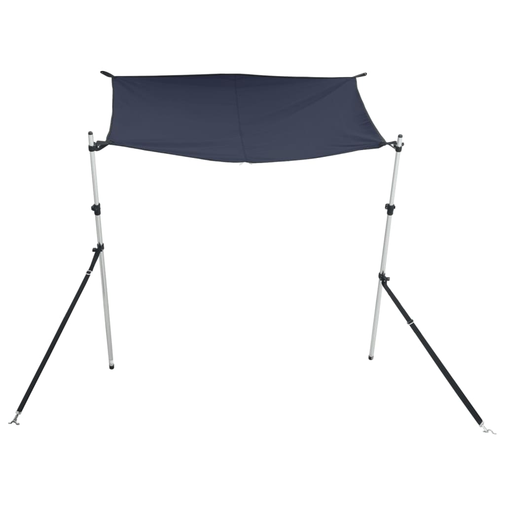 T-Top Shade Extension Set Navy Blue 174X205X(115-194) Cm