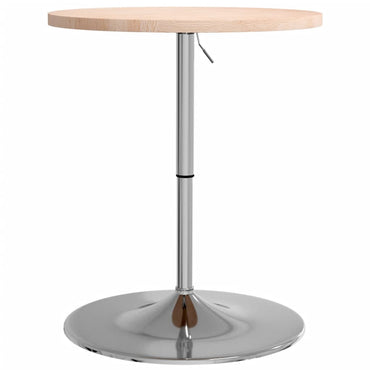 Bar Table Ø60X90.5 Cm Solid Wood Oak