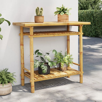 Console Table 90X37X75 Cm Bamboo