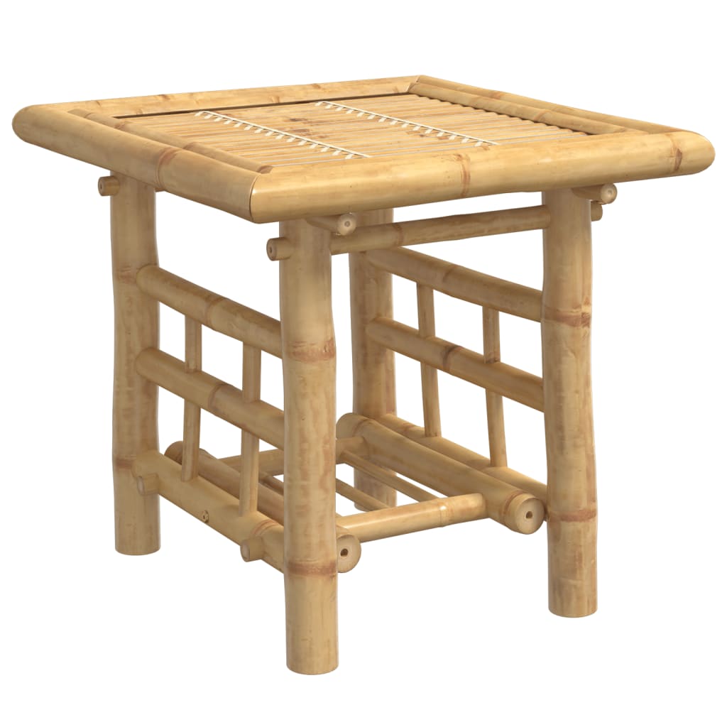 Side Table 45X45X45 Cm Bamboo