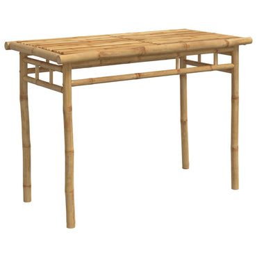 Garden Dining Table 110X55X75 Cm Bamboo