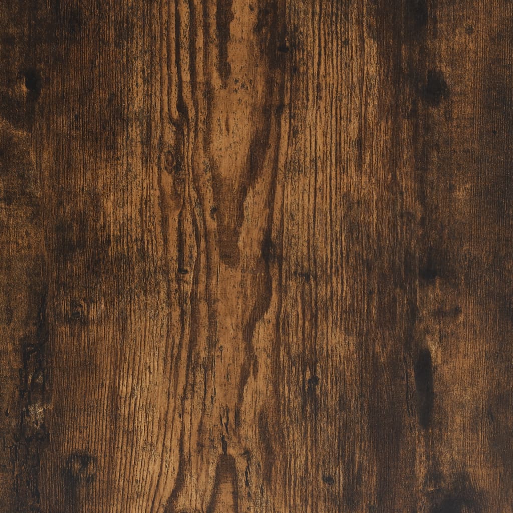 Highboard Smoked Oak 50X41X185 Cm Engineered Wood