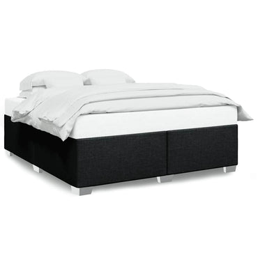 Bed Frame Without Mattress Black����Super King Fabric