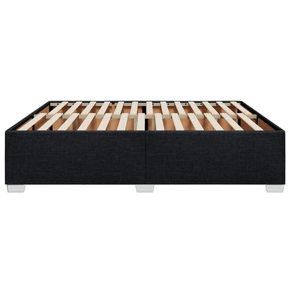 Bed Frame Without Mattress Black����Super King Fabric