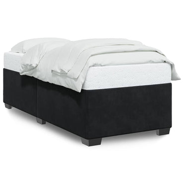 Bed Frame Without Mattress Blackâ Singleâ Velvet