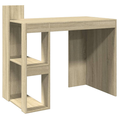 Office Desk Sonoma Oak 103.5X56.5X94 Cm Engineered Wood