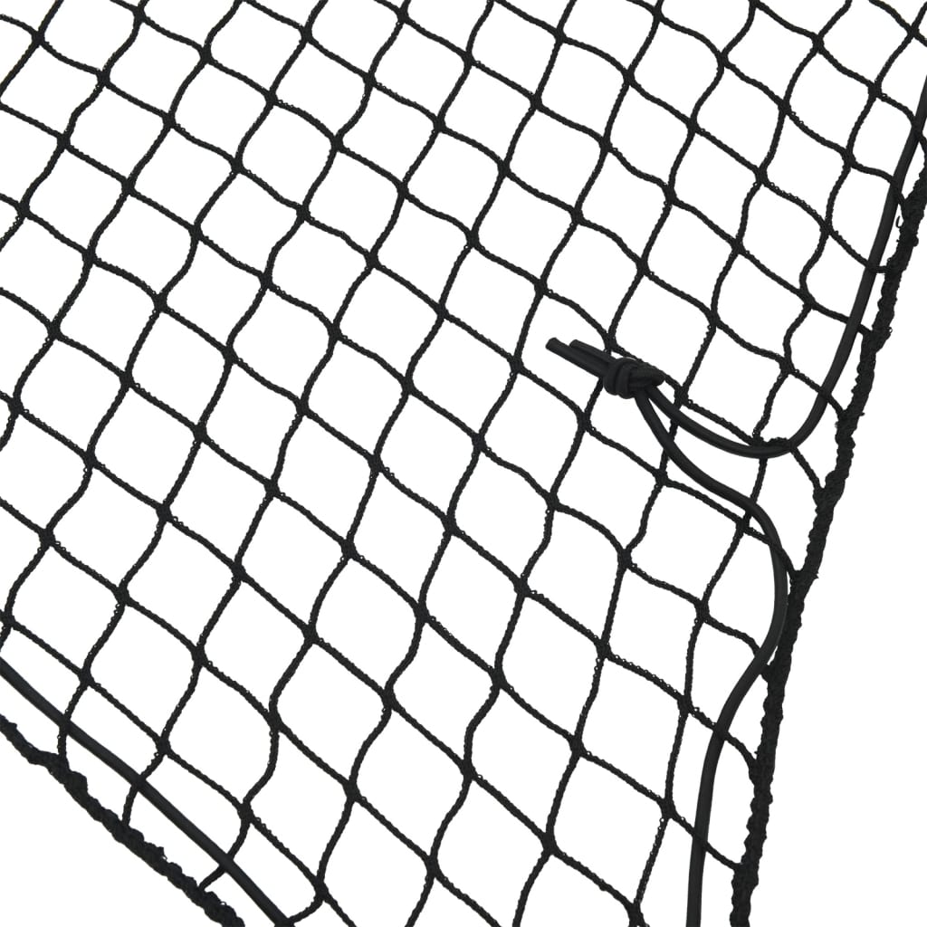 Trailer Net With Elastic Rope Black 3.5X3 M Pp