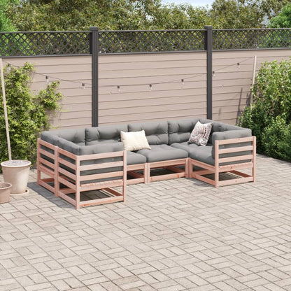 6 Piece Garden Sofa Set Solid Woodâ Douglas Fir