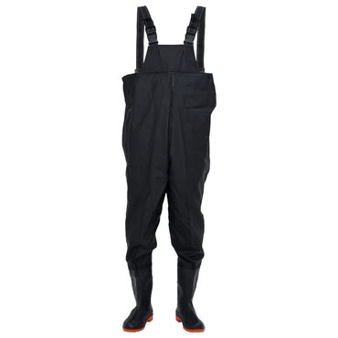 Chest Waders With Boots Black Size 38