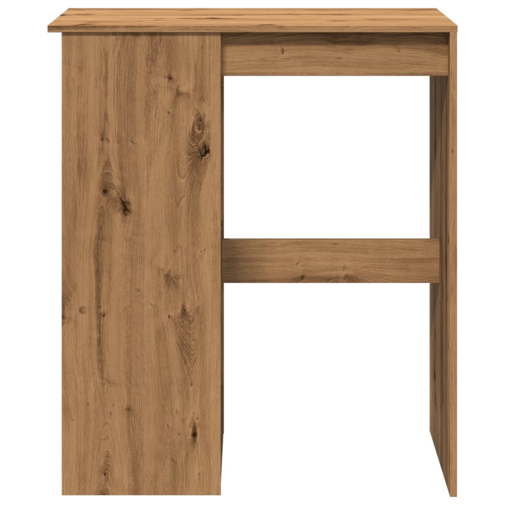 Bar Table With Racks Artisan Oak 90X47.5X103.5 Cm Engineered Wood