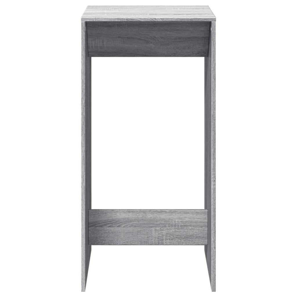 Bar Table Grey Sonoma 51X50X103.5 Cm Engineered Wood