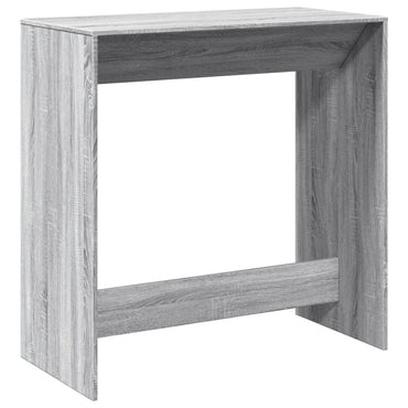 Bar Table Grey Sonoma 102X50X103.5 Cm Engineered Wood