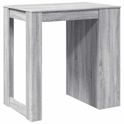 Bar Table Grey Sonoma 102X70X103.5 Cm Engineered Wood