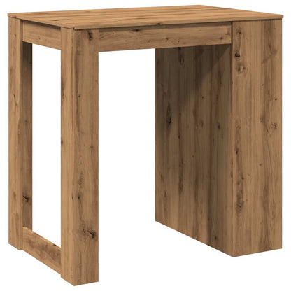 Bar Table Artisian Oak 102X70X103.5 Cm Engineered Wood