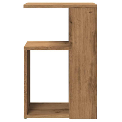 Side Table Artisan Oak 36X30X56 Cm Engineered Wood