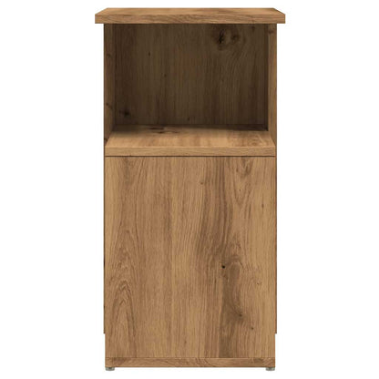 Side Table Artisan Oak 36X30X56 Cm Engineered Wood