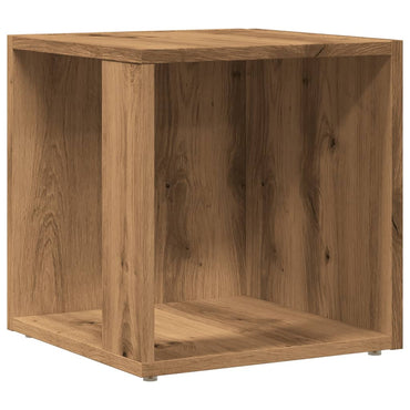 Side Table Artisan Oak 33X33X34 Cm Engineered Wood