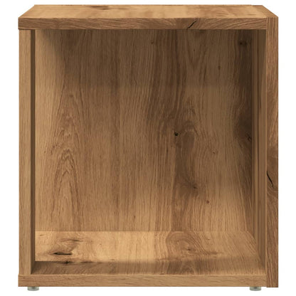 Side Table Artisan Oak 33X33X34 Cm Engineered Wood