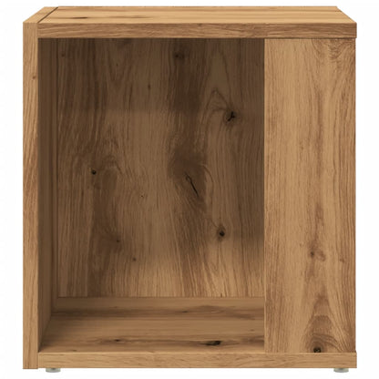 Side Table Artisan Oak 33X33X34 Cm Engineered Wood