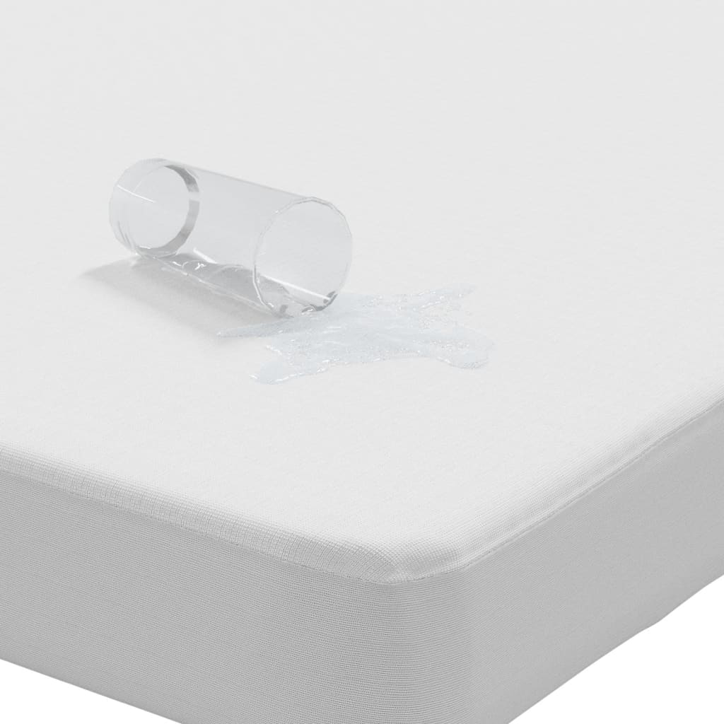 Mattress Protector White 120X200 Cm Waterproof