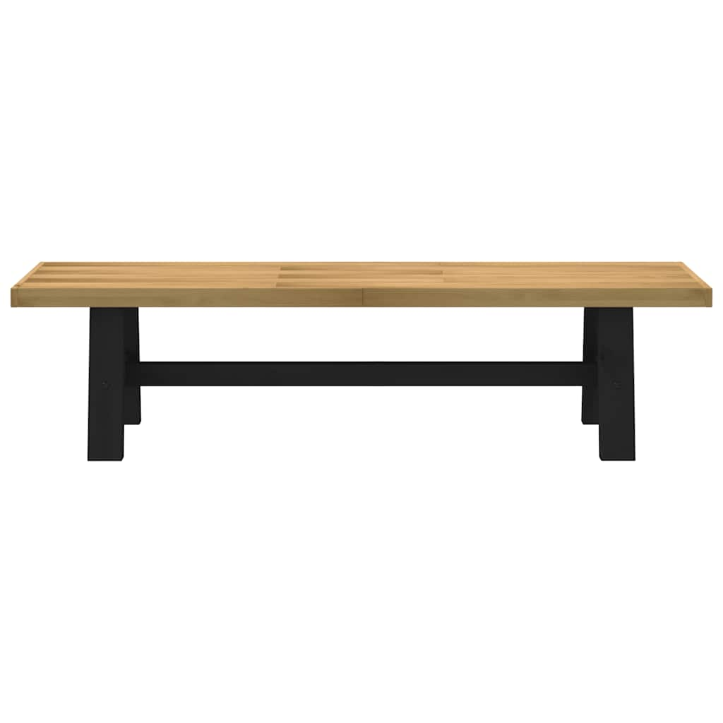 Dining Bench Noain A-Shaped Legs 180X40X45 Cm Solid Wood Pine