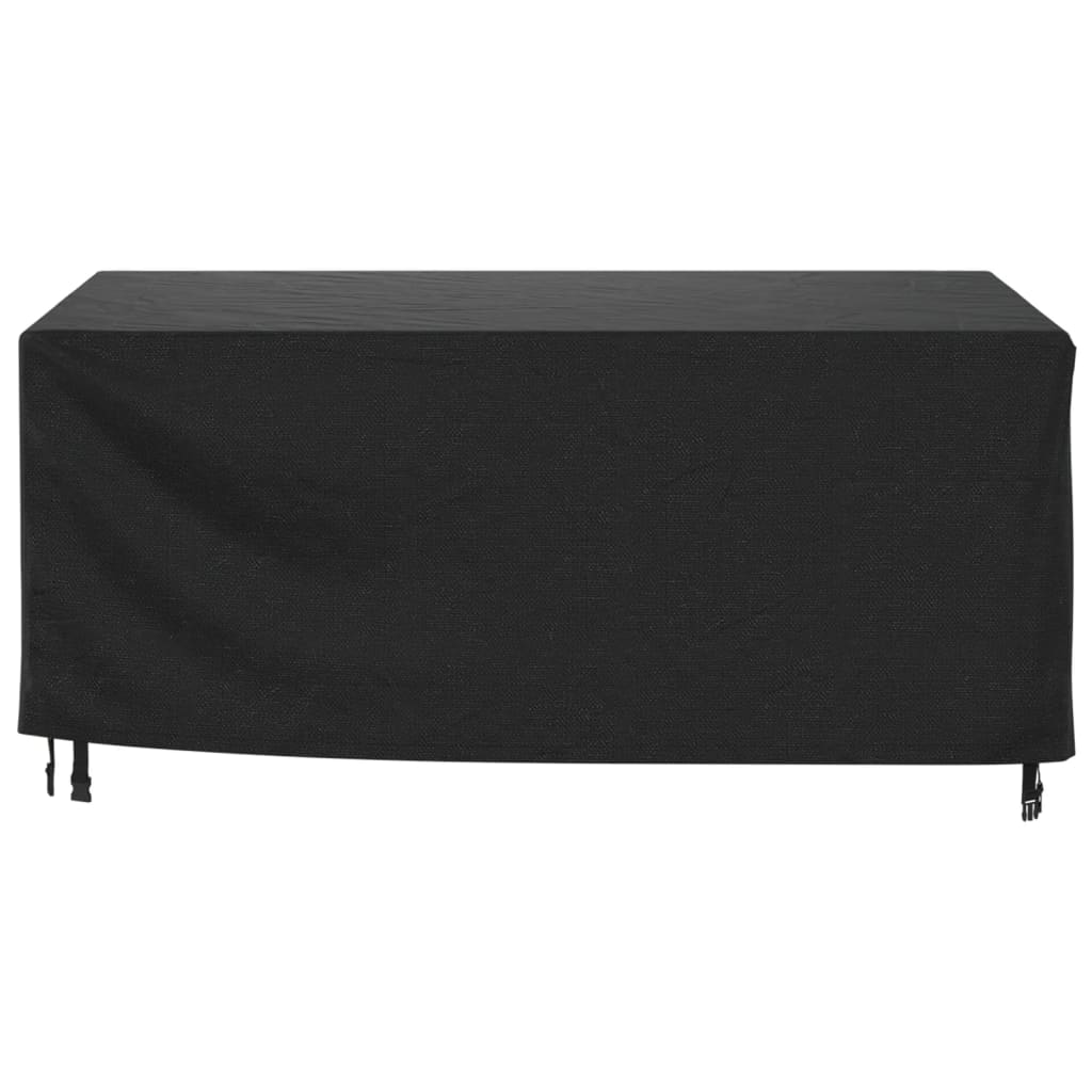 Garden Furniture Covers 2 Pcs Black 172X113X73 Cm Waterproof 420D